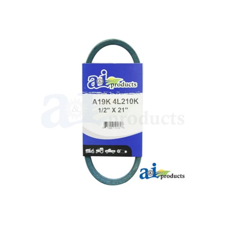A & I Products Aramid Blue V-Belt (1/2" X 21" ) 9" x4" x0.5" A-A19K